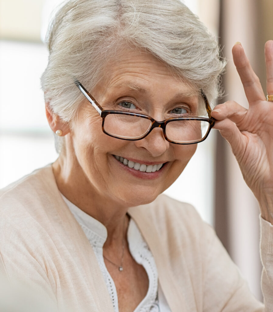 home eye test elderly